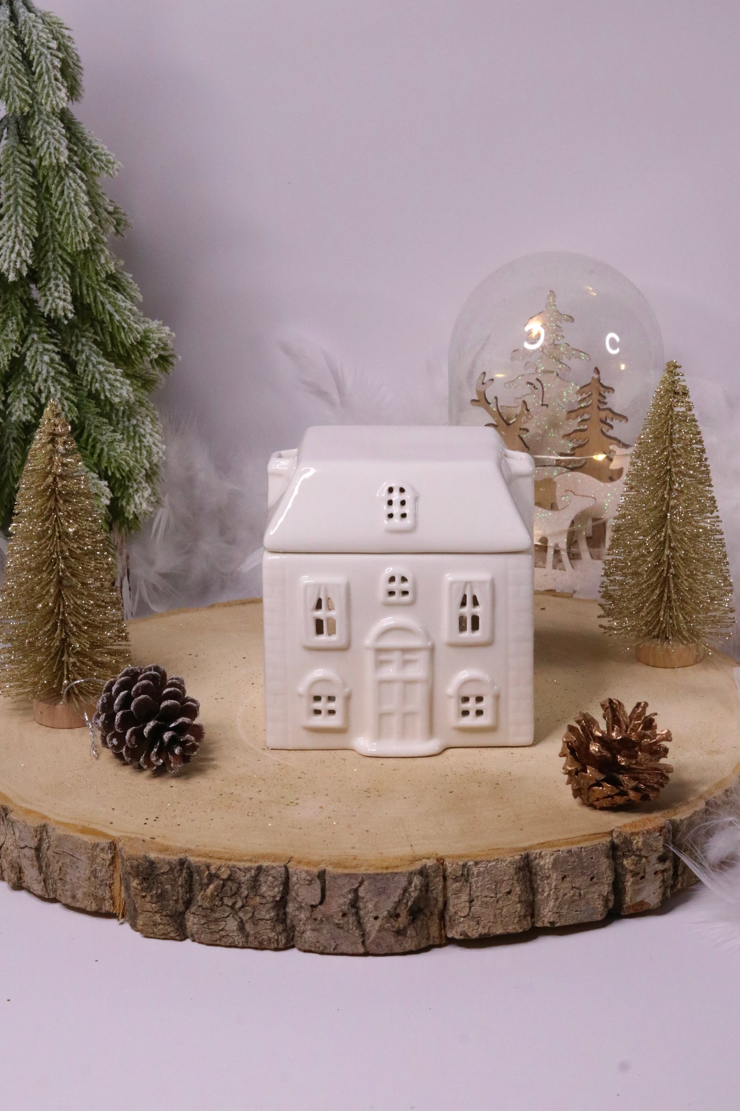 Brûle-Parfum Maison Blanche