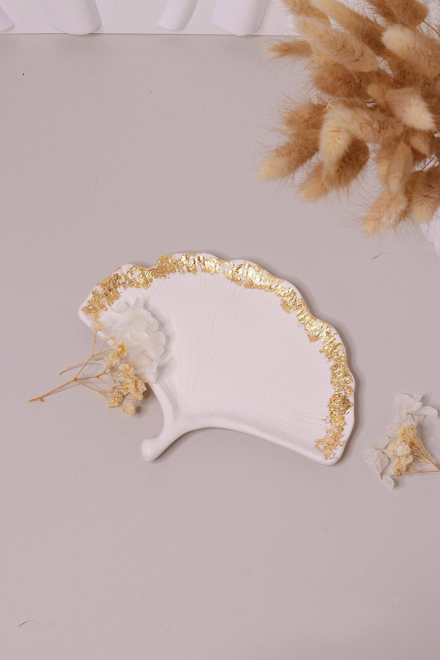 Plateaux "Feuille de Ginkgo"