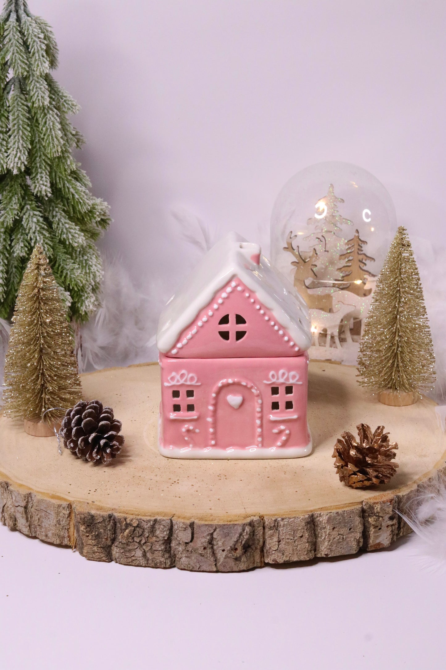 Brûle-Parfum Maison de Noël