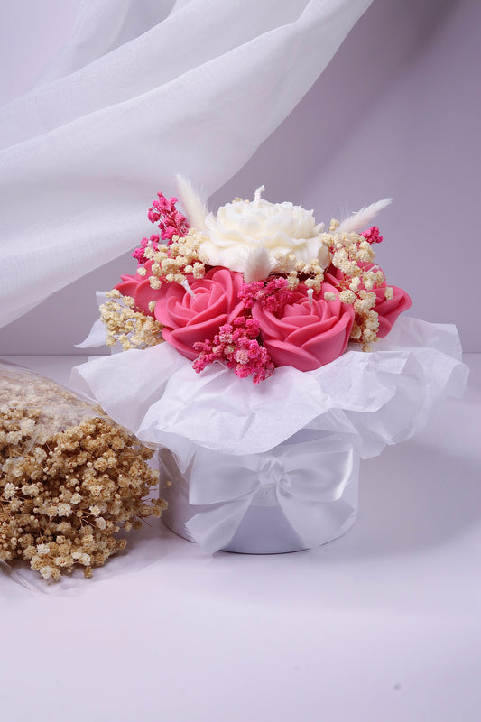 Bouquet de Fleurs - Rose Vanillée