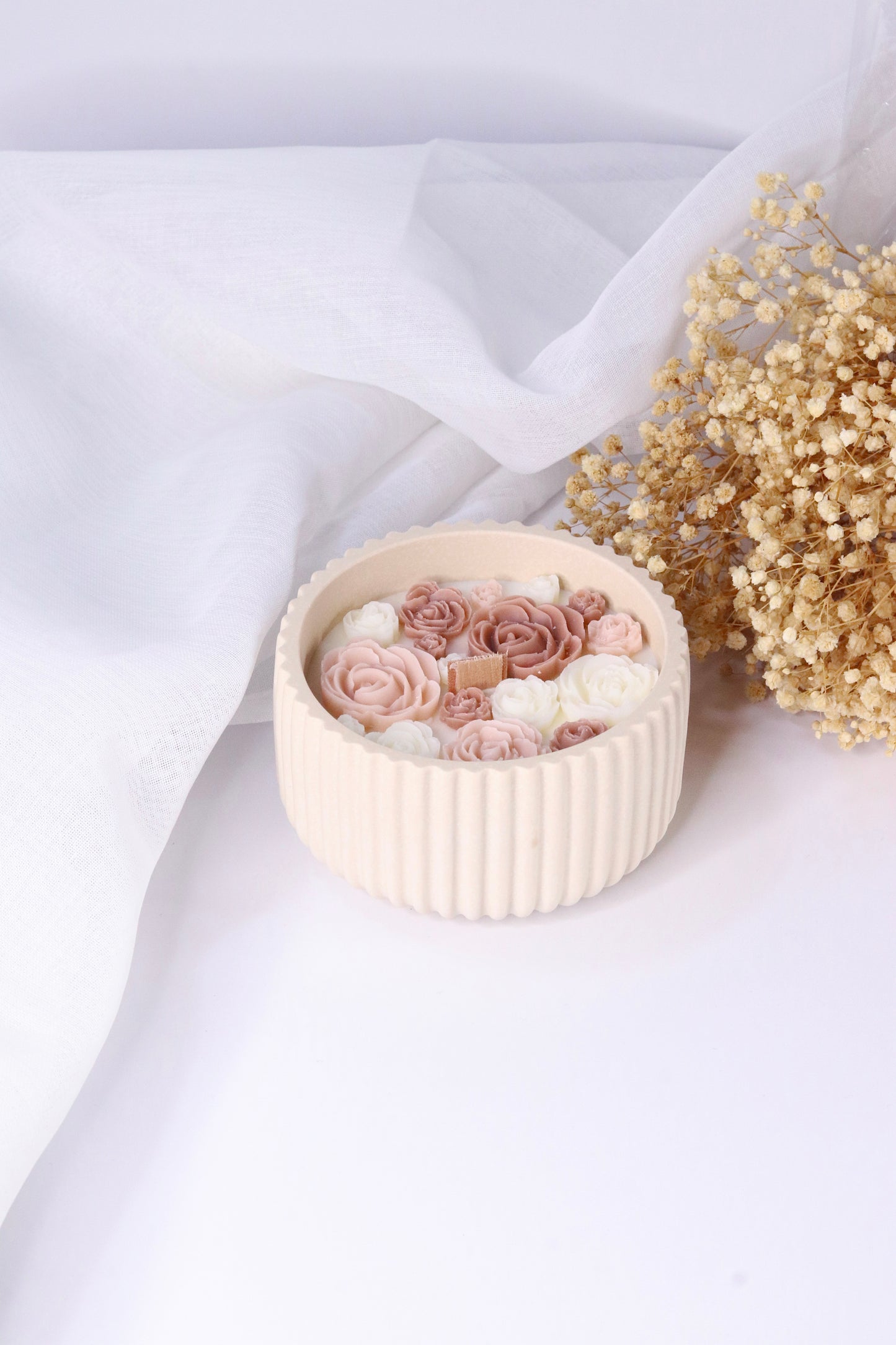 Floral Garden Marron