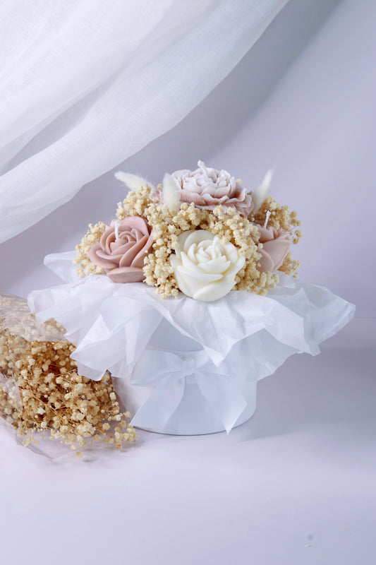 Bouquet de Fleurs - Marron